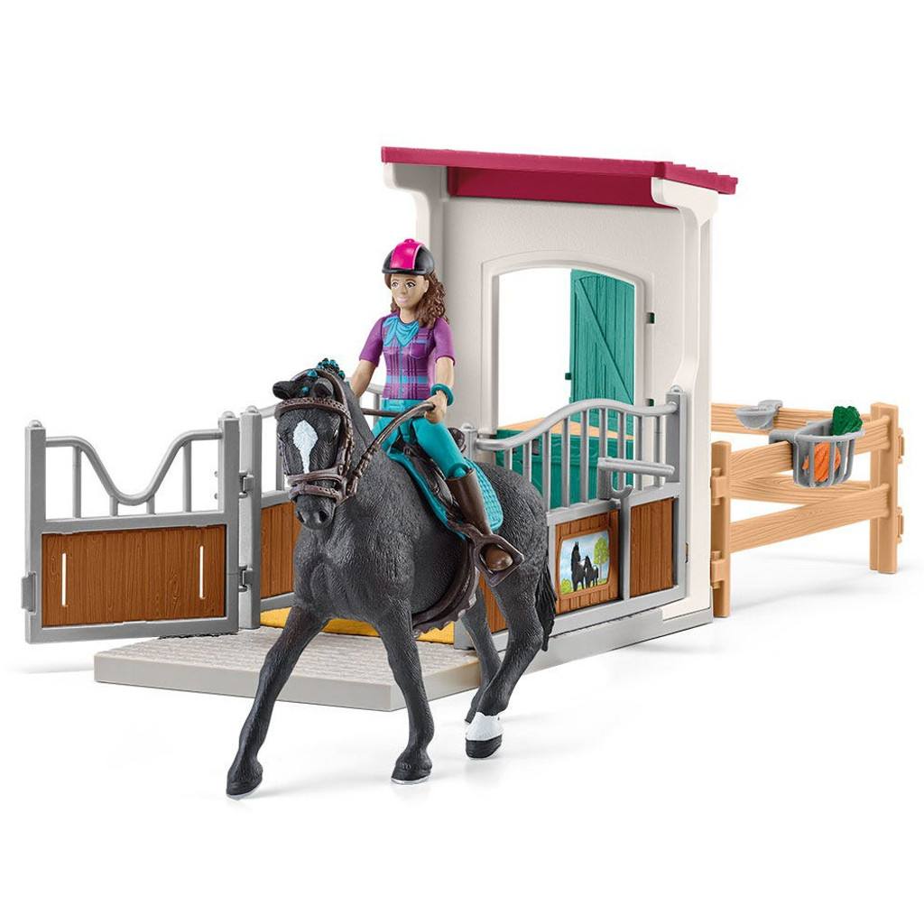 Schleich Horse Box with Lisa and Storm