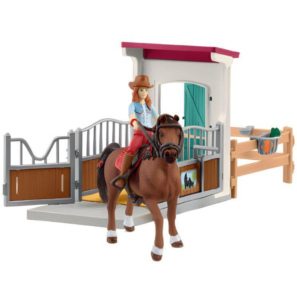 Schleich Horse Box with Hannah and Cayenne 42710 Schleich 2024 Horse Club