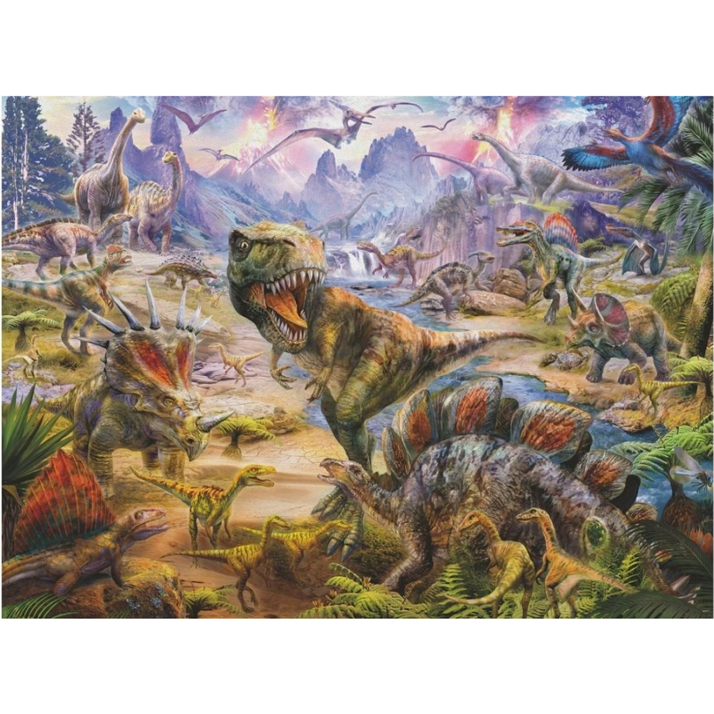 Ravensburger Dinosaur World Puzzle 300pc