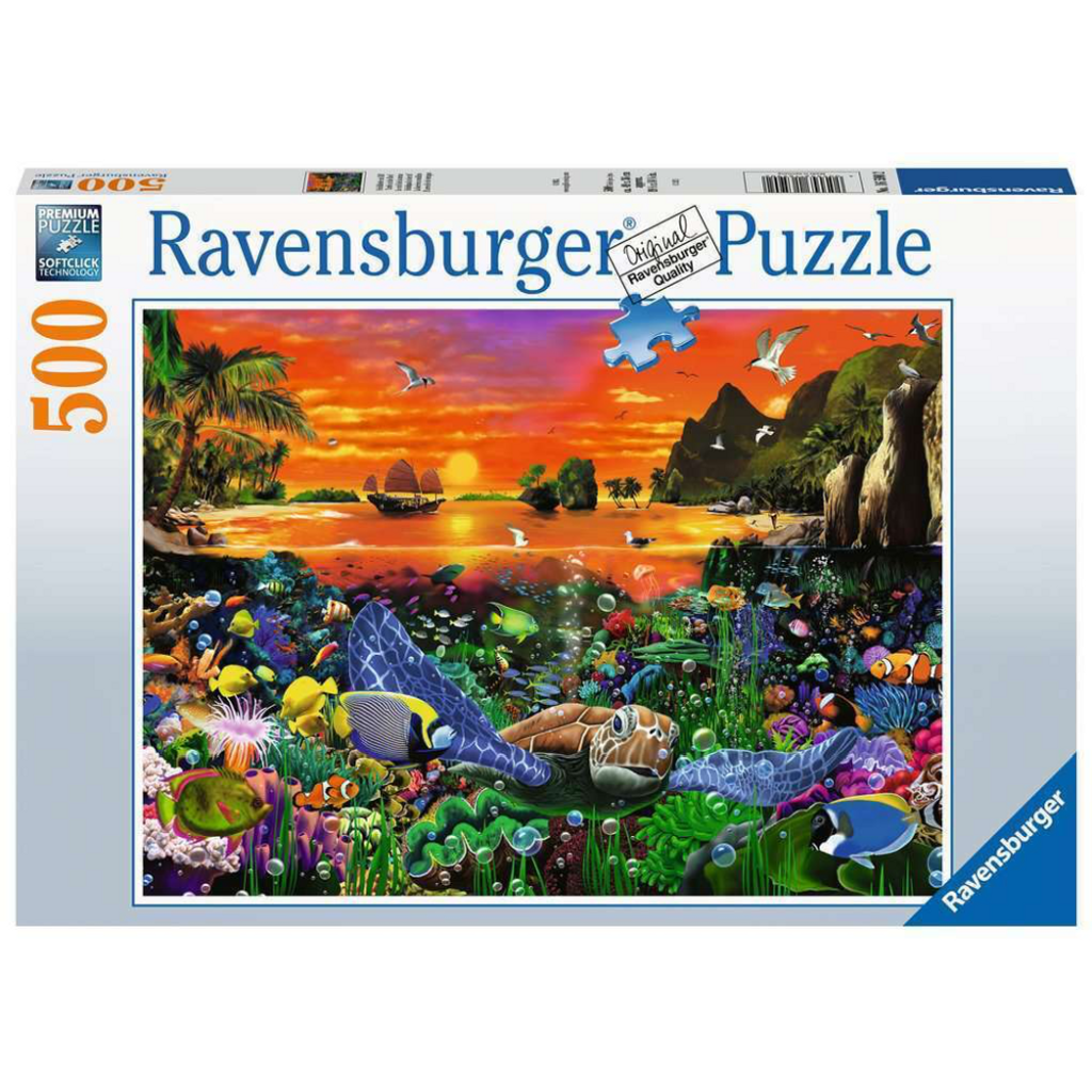 Ravensburger Turtle in the Reef Puzzle 500pc