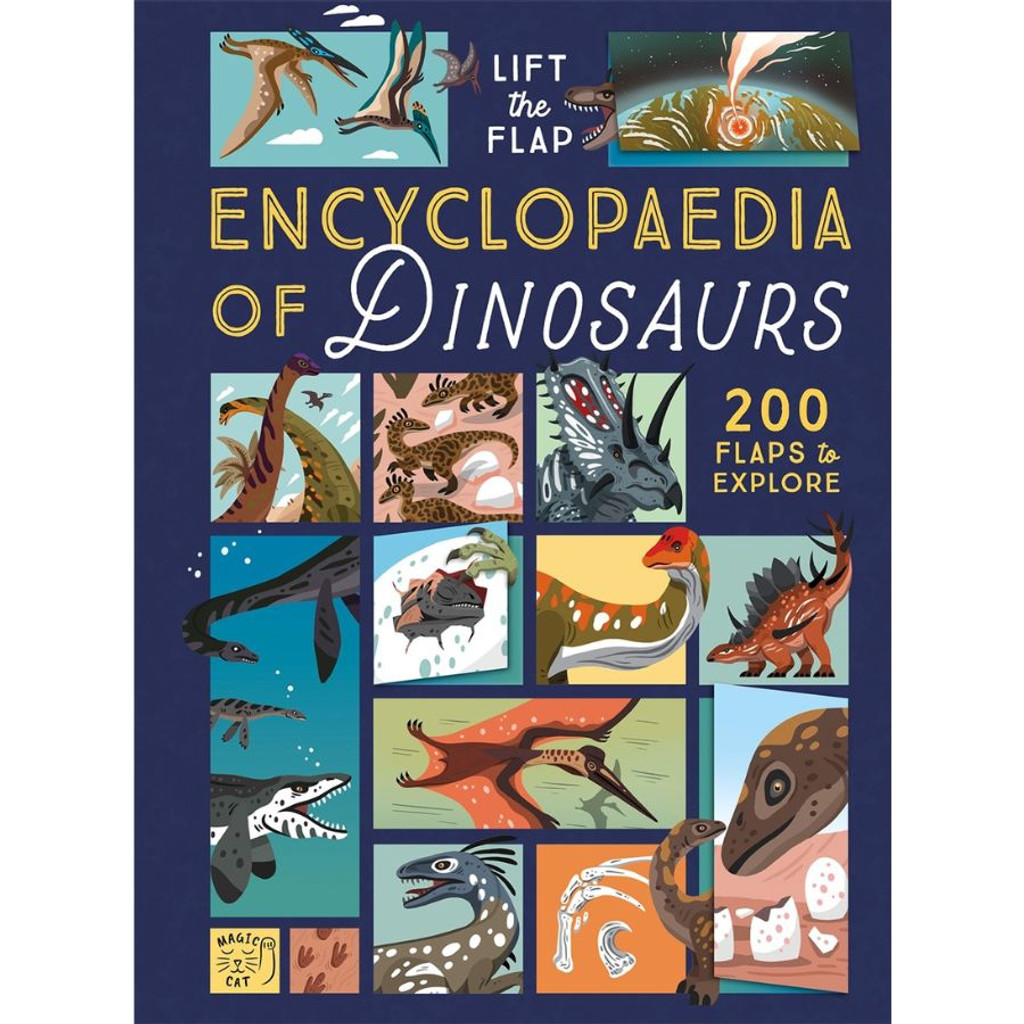 The Lift-the-Flap Encyclopaedia of Dinosaurs cover