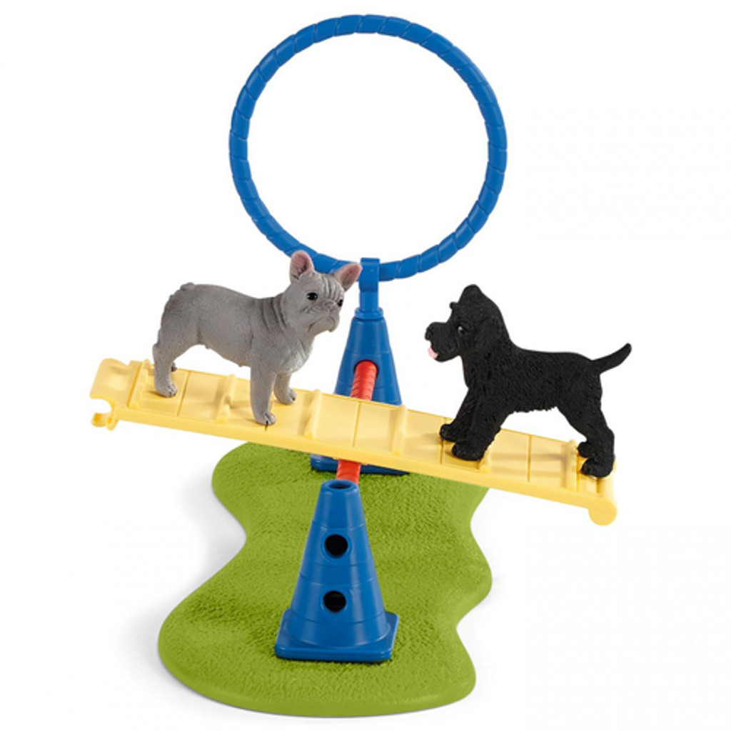 Schleich Puppy Agility Training