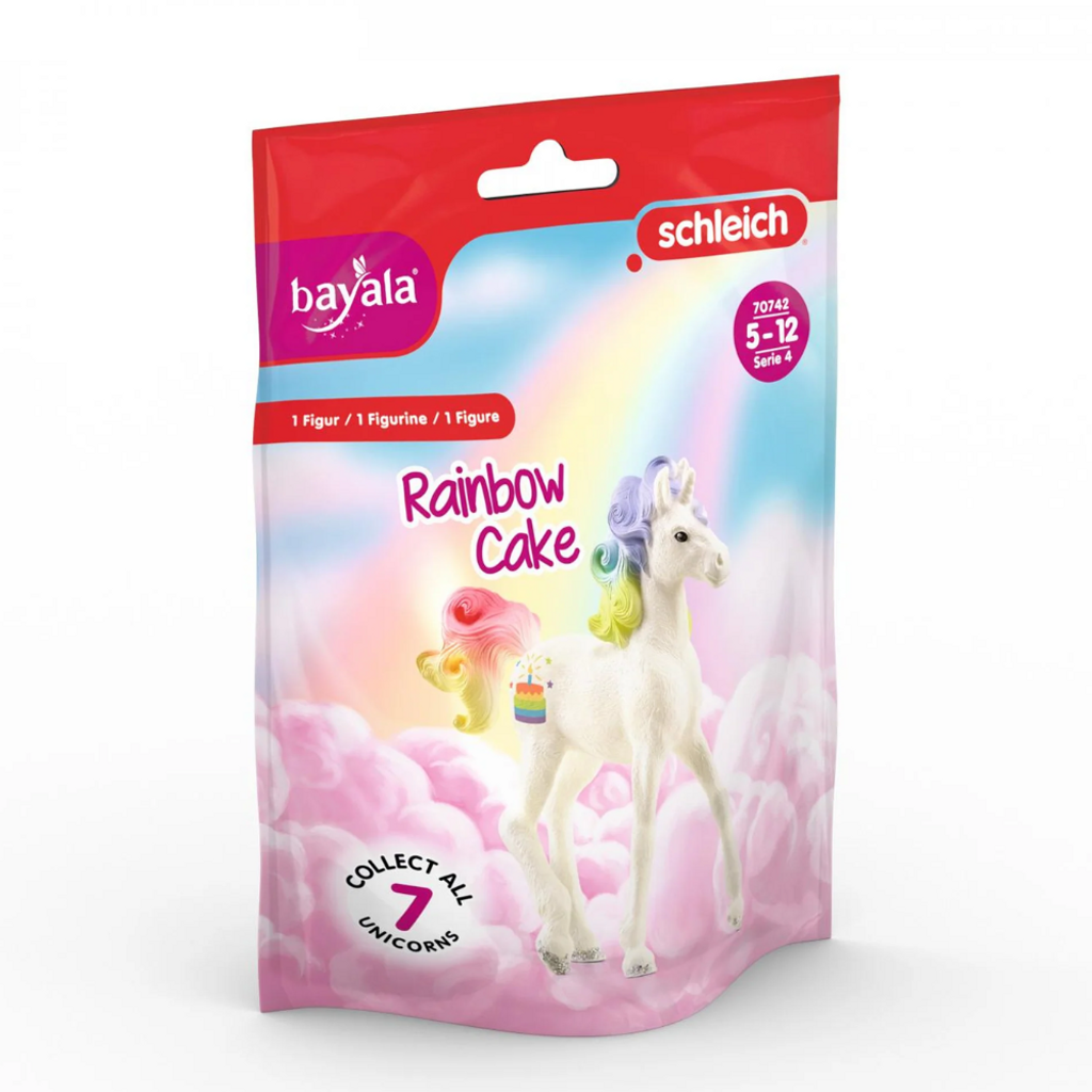 Schleich Collectible Unicorn Rainbow Cake S4 packaging