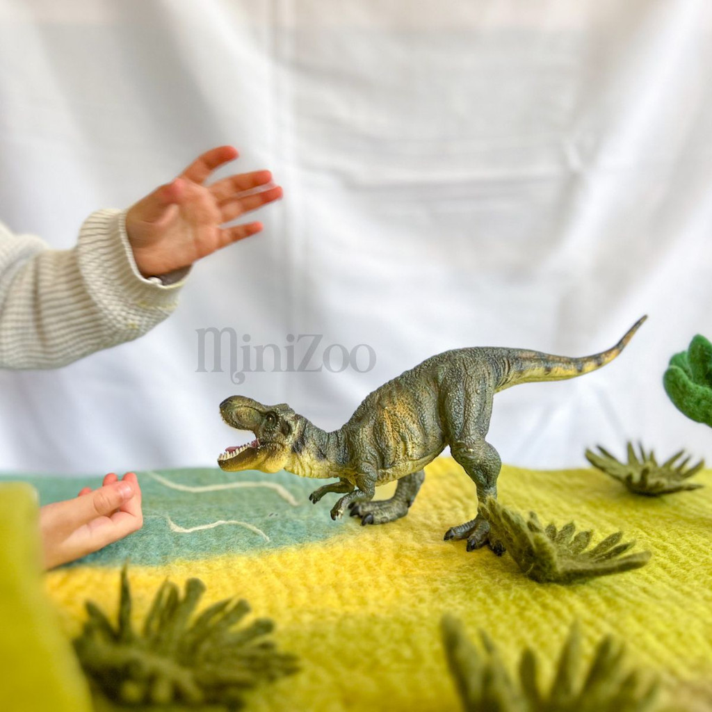 CollectA Tyrannosaurus Rex  Large dinosaur on playmat MiniZoo