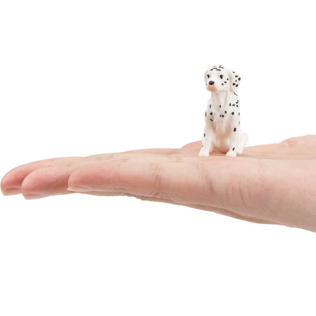 Toymany Dalmatian Puppy Sitting size in hands