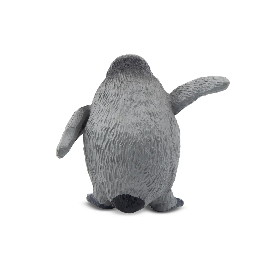 Toymany Emperor Penguin Baby toy figurine back view