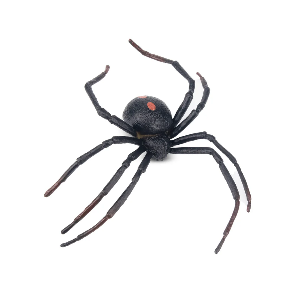 Toymany Black Widow Spider toy figurine