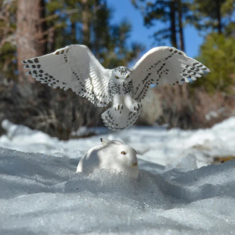 Toymany Snowy Owl Flying