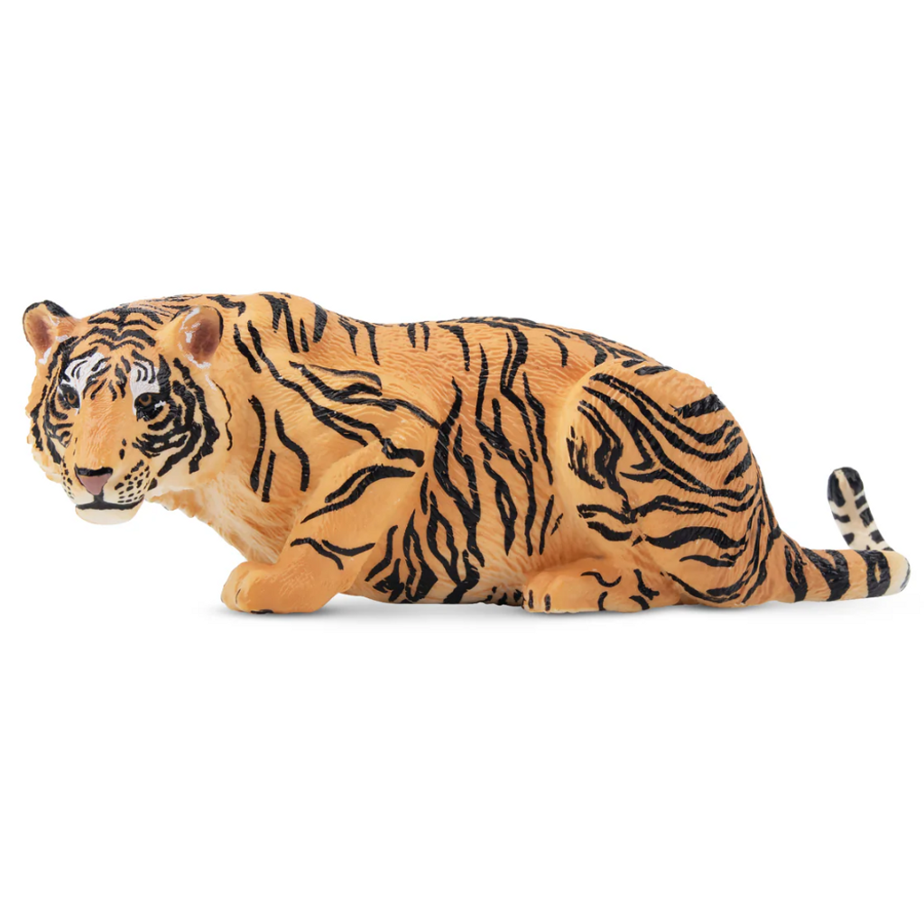 Toymany Tiger Crouching toy figurine