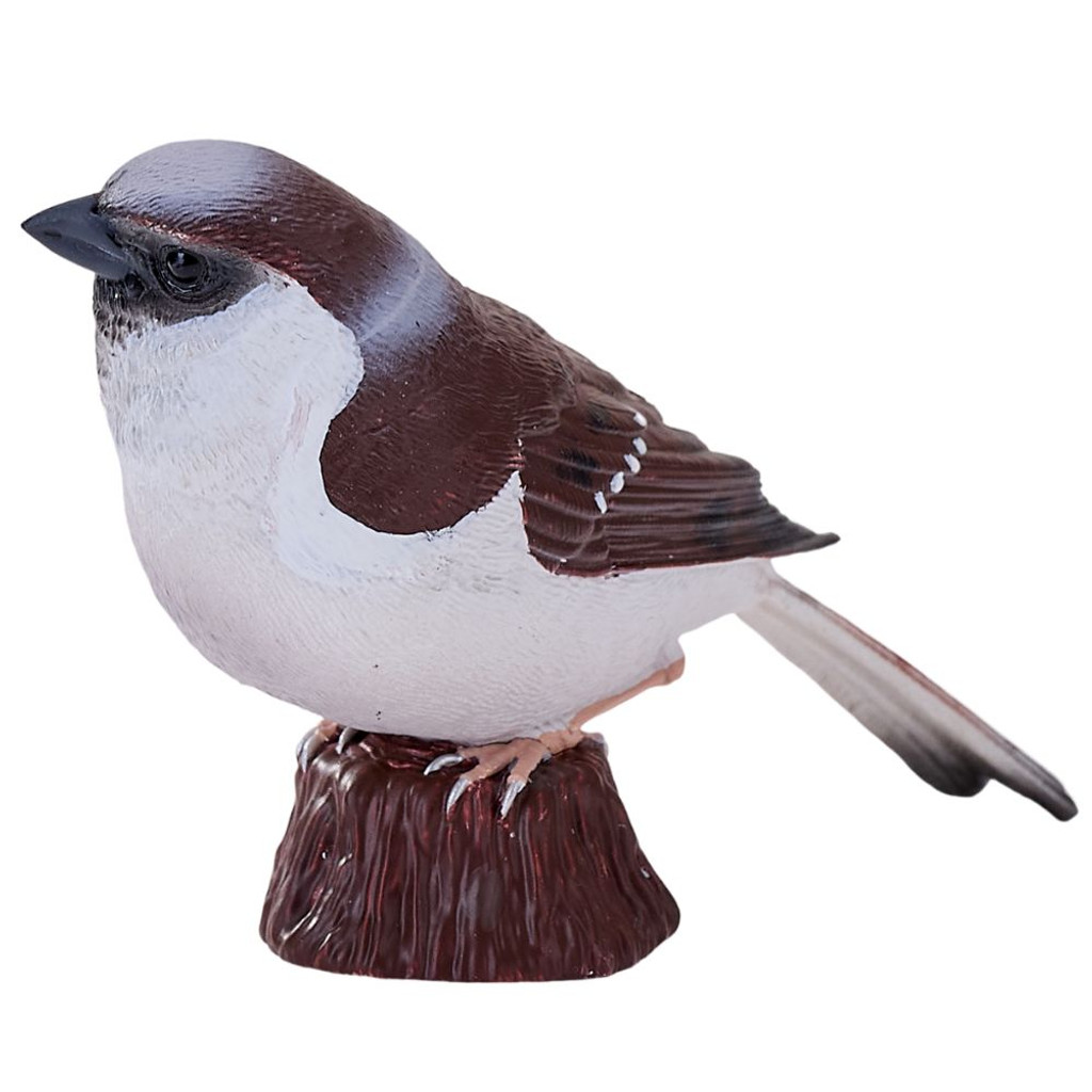 Mojo House Sparrow Bird replica