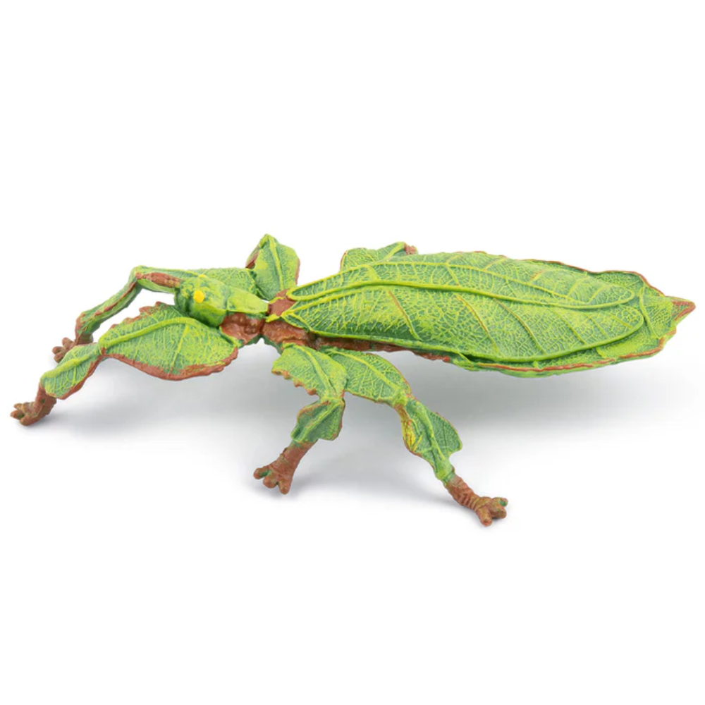 Papo Leaf Insect toy figurine side view