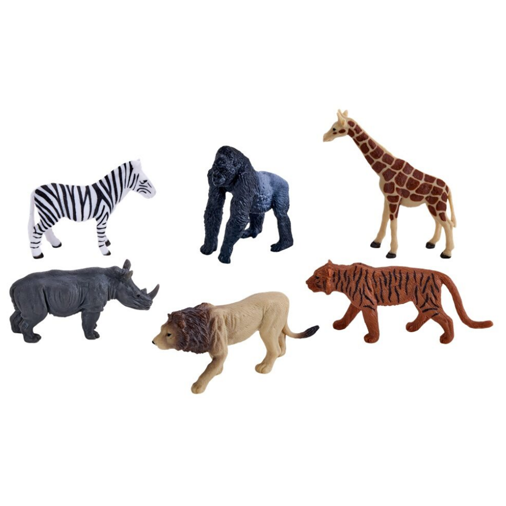 Mojo Wildlife A Mini Tube 6pc figurines