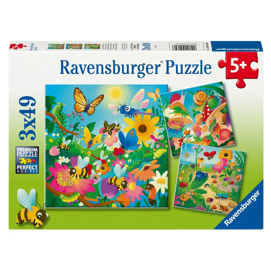 Ravensburger Bugs, Bugs, Bugs Puzzle 3x49pc