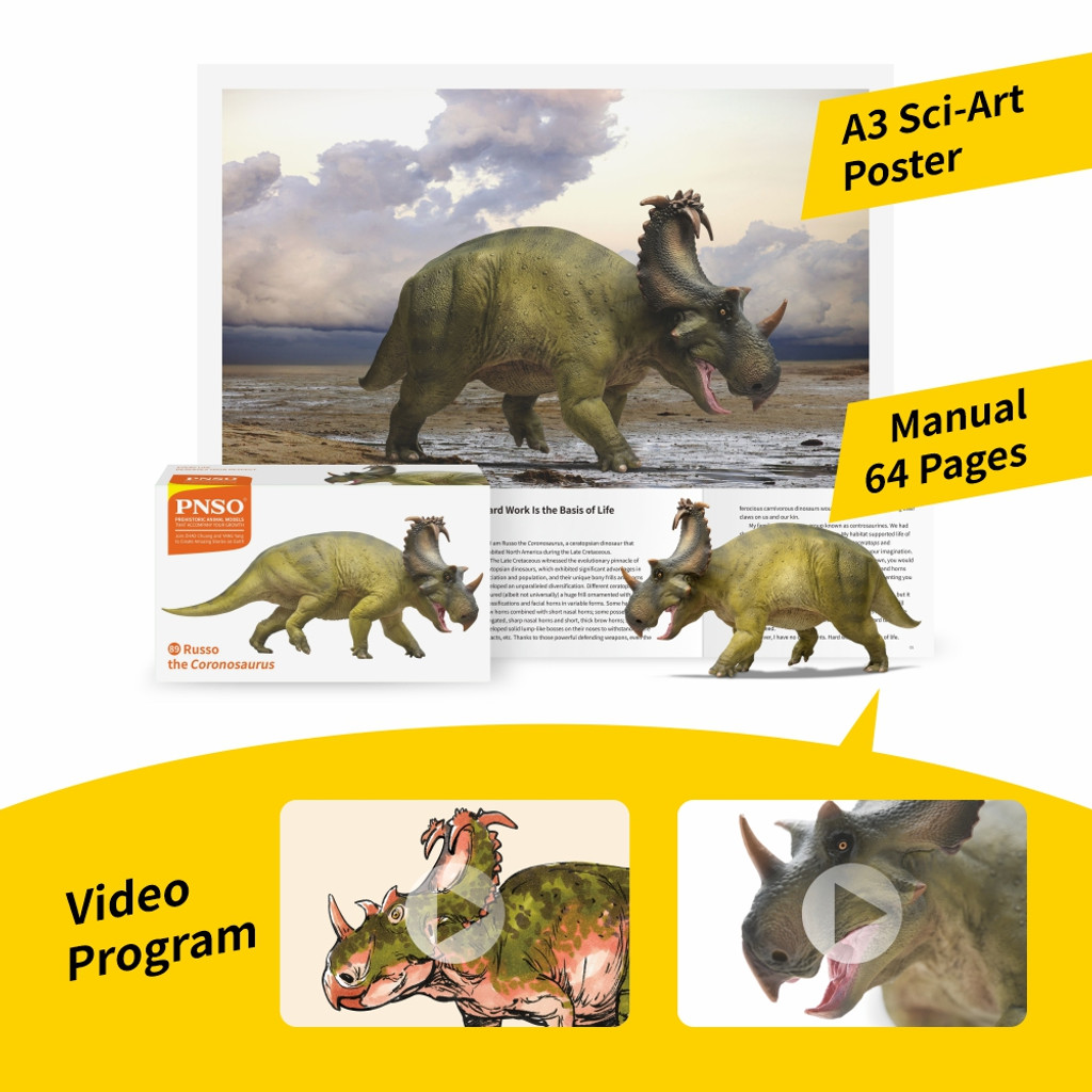 PNSO Russo the Coronosaurus inclusions
