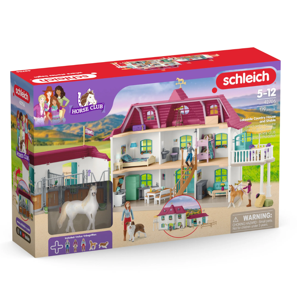 Schleich Lakeside Country House and Stable 2025 packaging