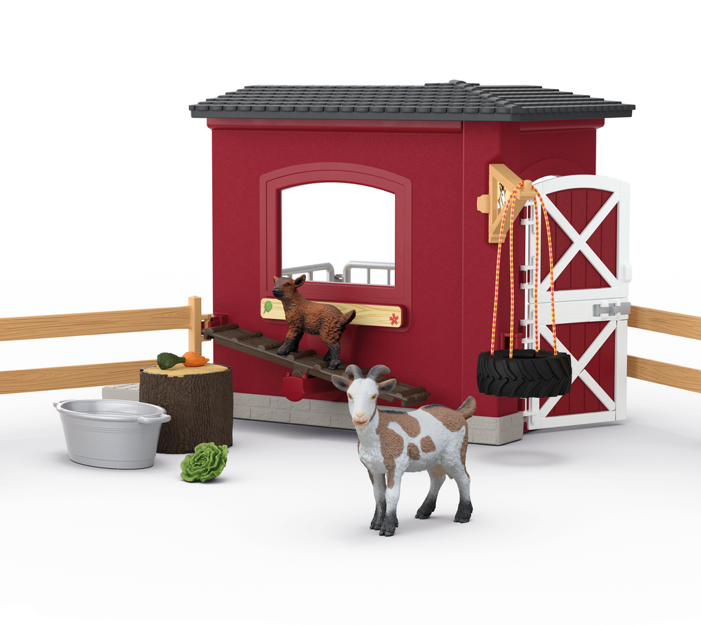 Schleich Goat Stable playset