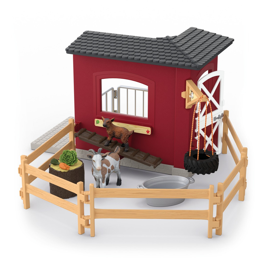 Schleich Goat Stable playset