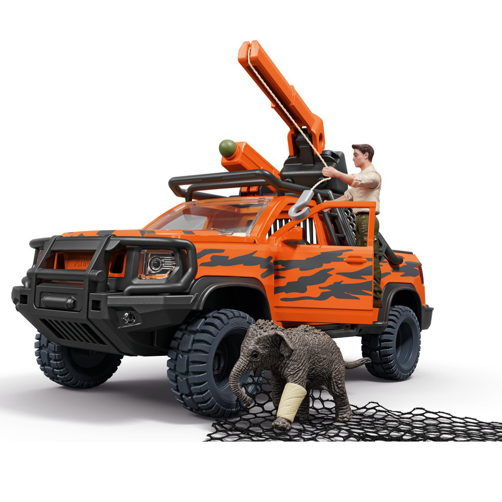 Schleich Wild Life Jungle Off-Road Adventure Playset