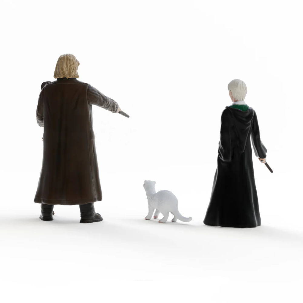 Schleich Mad-Eye Moody and Draco Malfoy figurine set Wizarding World