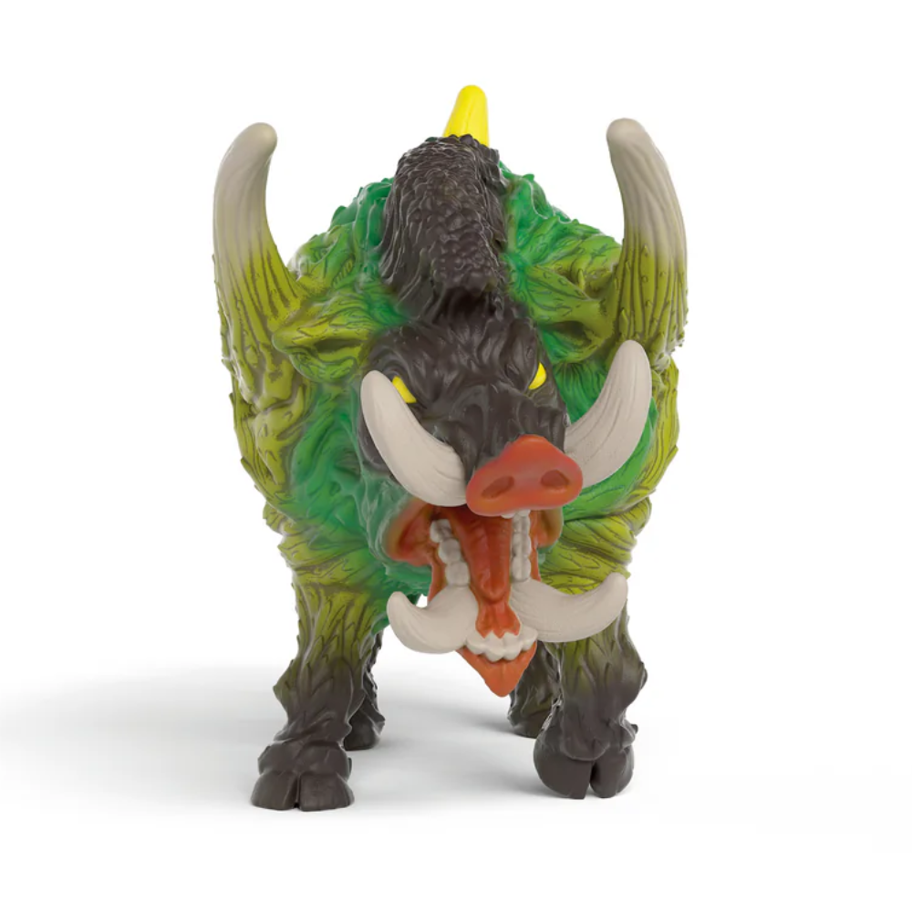 Schleich Eldrador Jungle Boar toy figurine front view