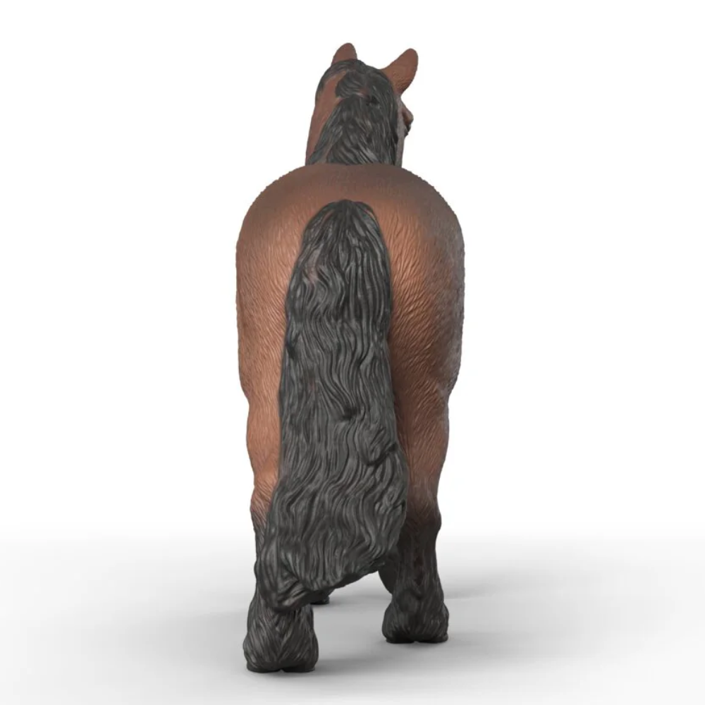 Schleich North Swedish Mare back view