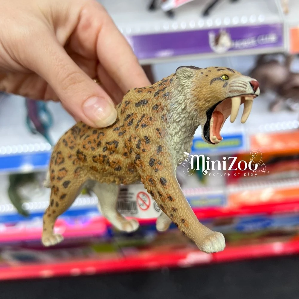 Schleich Saber-Toothed Tiger toy figurine 2026 MiniZoo