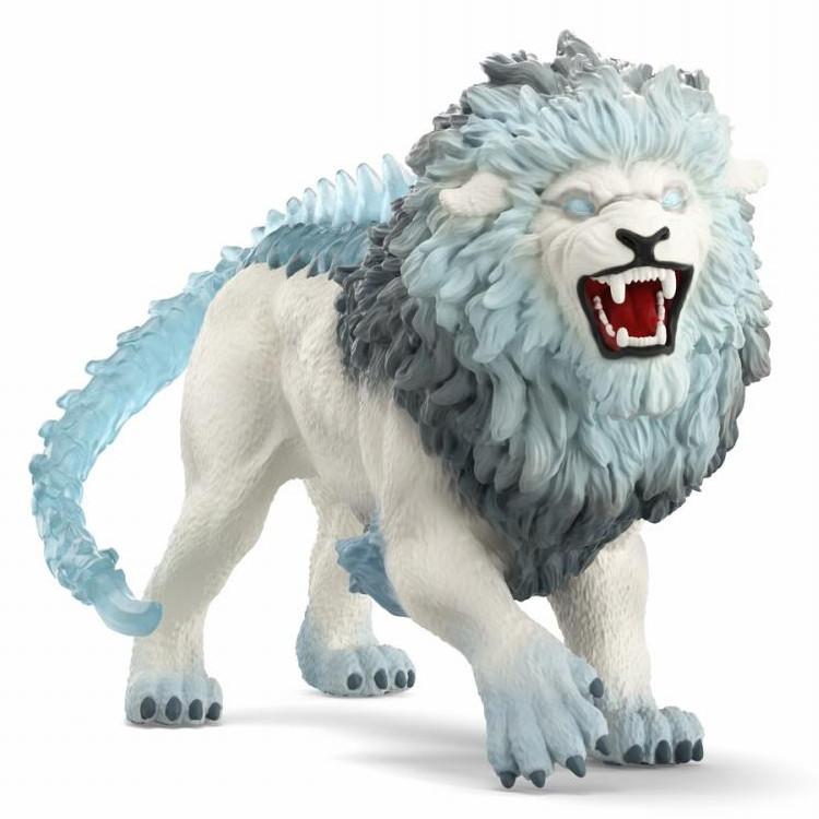 Schleich Battle Cave Ice Lion figurine