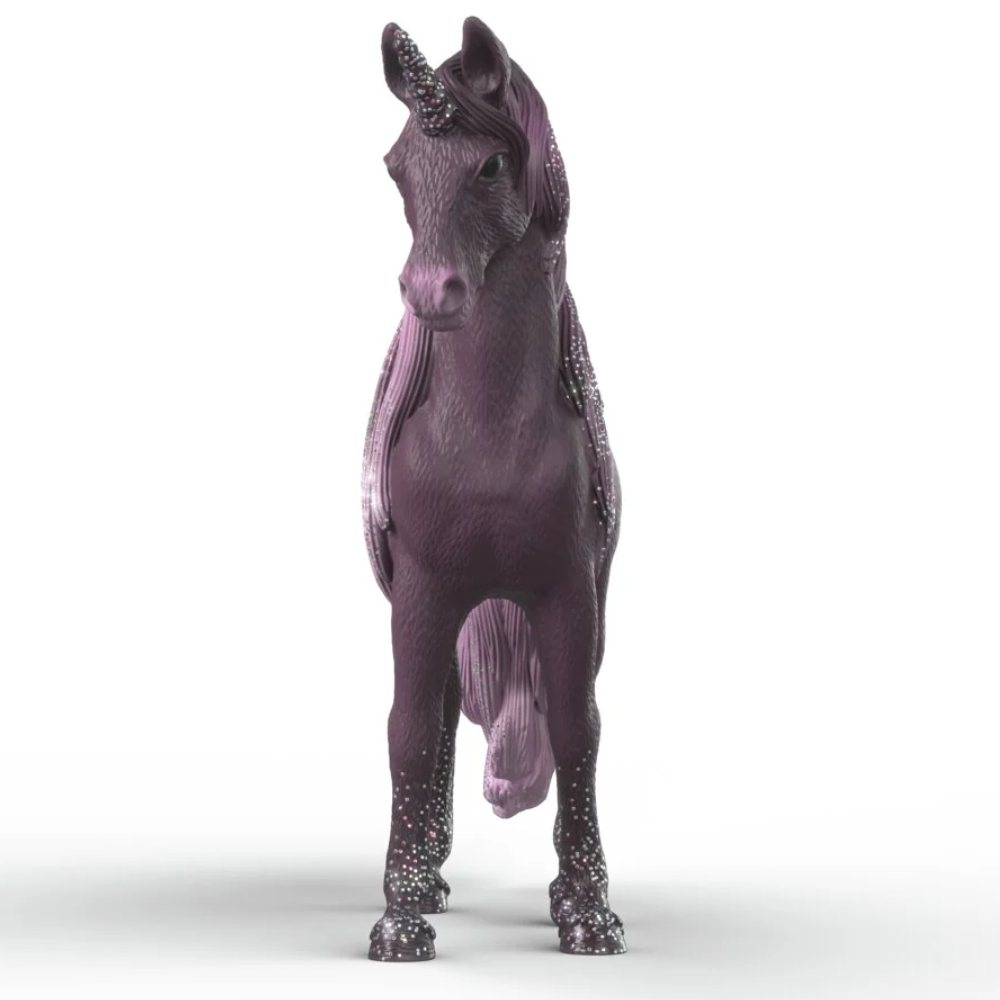 Schleich Galaxy Rainbow Unicorn Mare toy figurine front view