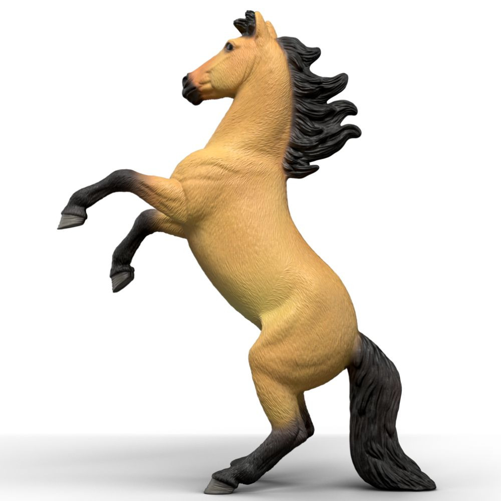Schleich Mustang Stallion 2026 rearing back view