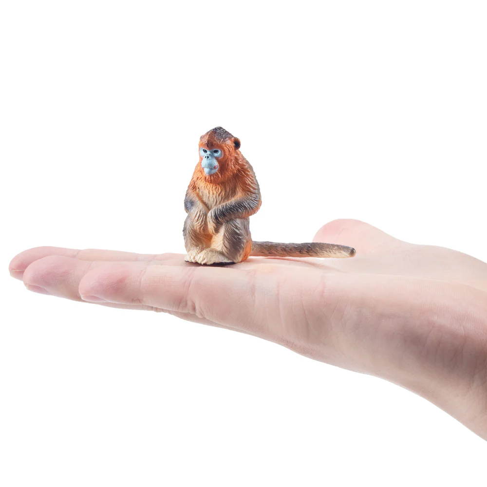 Toymany Golden Snub-Nosed Monkey size in hand