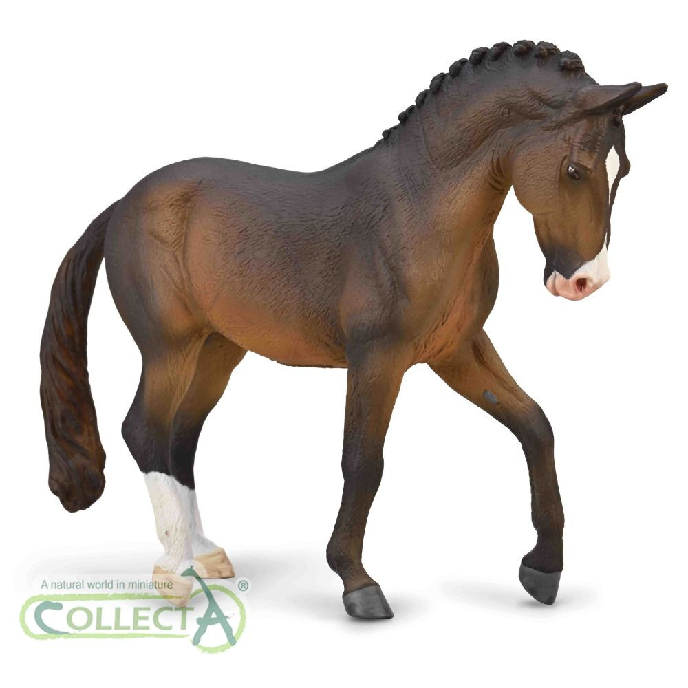 CollectA Trakehner Stallion Seal Bay model horse