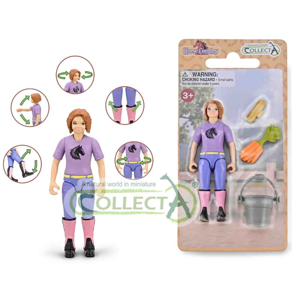CollectA Girl Hobby Rider Emma with Accessories