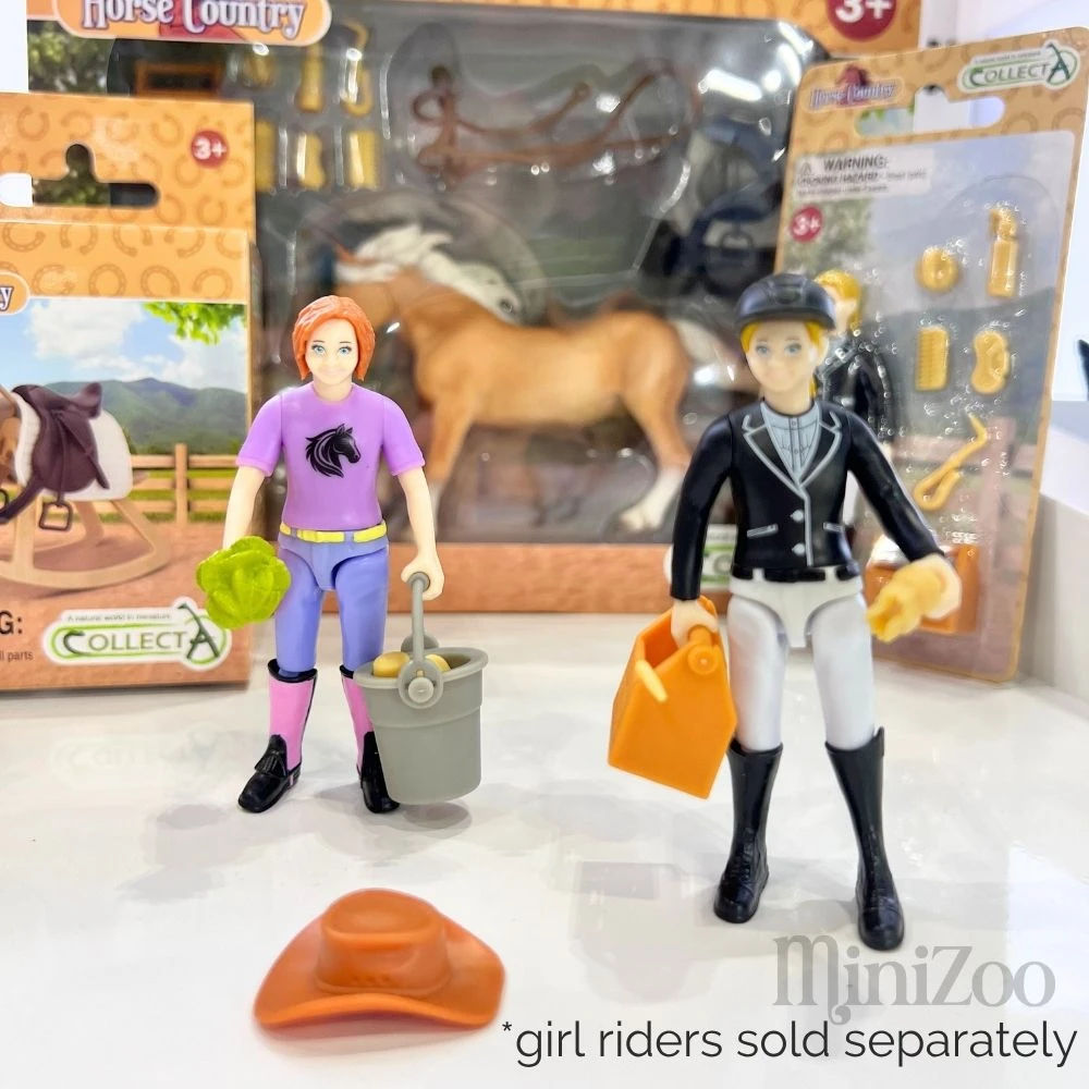 CollectA girl horse riders MiniZoo