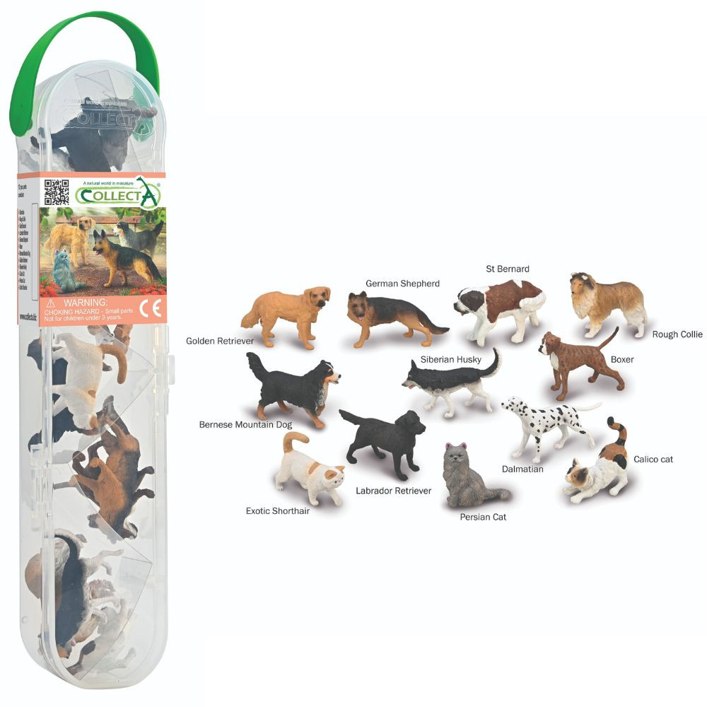 CollectA Pets Tube mini pet figurines