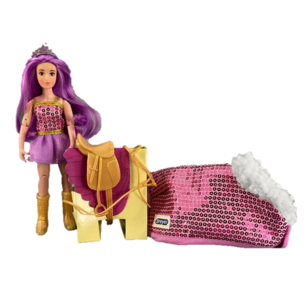 Breyer Freedom Lyra Fantasy Rider with Tack