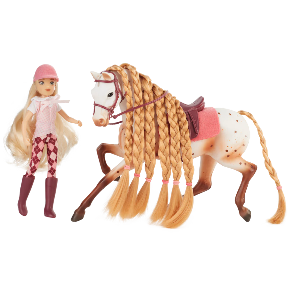 Breyer Freedom Tess and Birdie Rider Horse