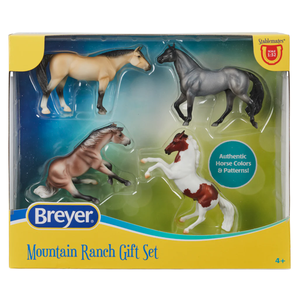 Breyer Stablemates Mountain Ranch Gift Set packaging