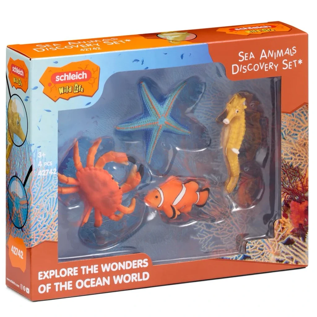 Schleich Sea Animals Discovery Set packaging