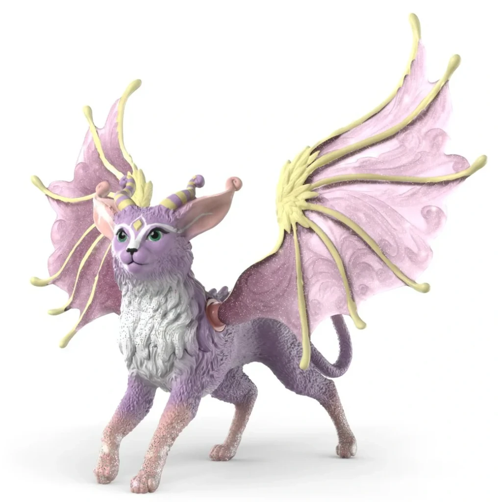 Schleich Winged Cat Dragon toy figurine