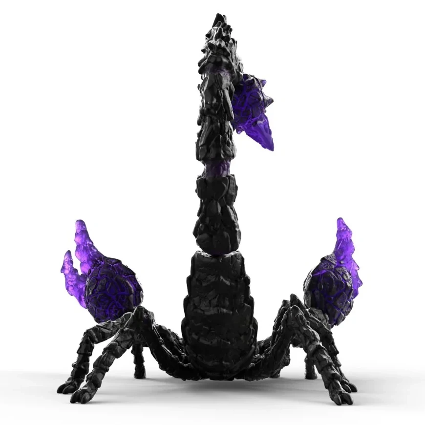Schleich Shadow Scorpion toy back view