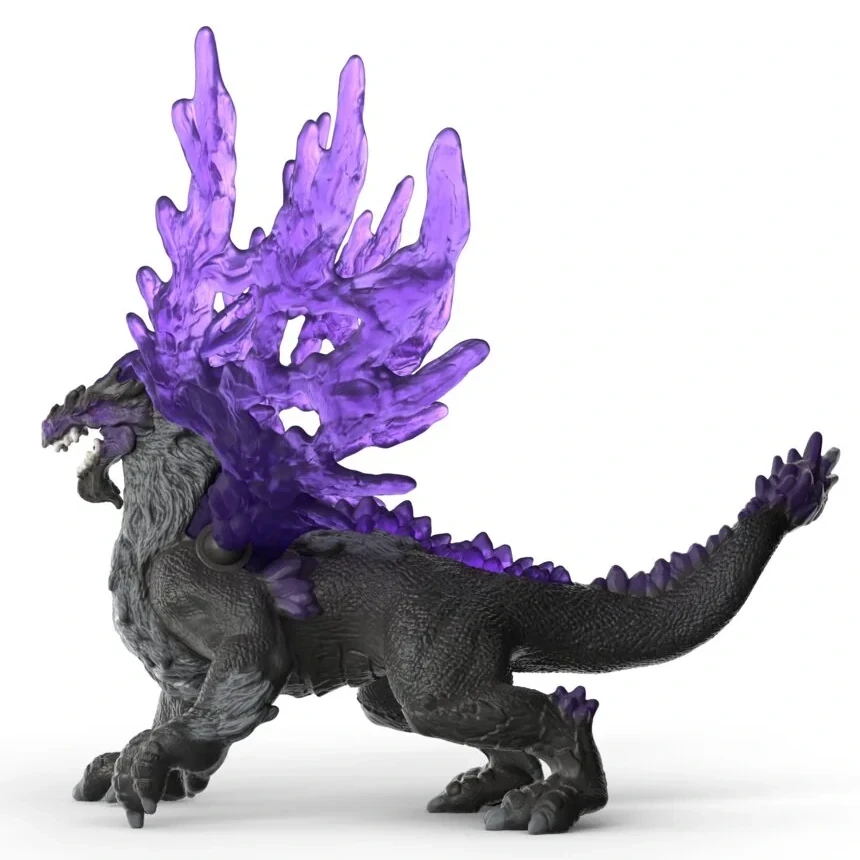 Schleich Shadow Dragon toy side view 2