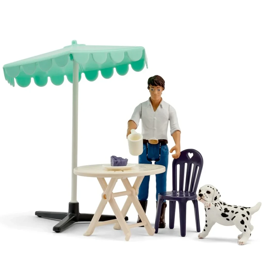 Schleich Pocket Set Coffee Chat figurine set