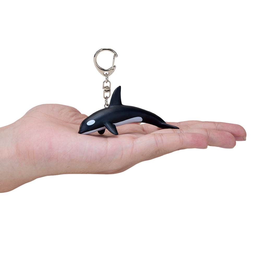 Mojo Orca Keychain hand