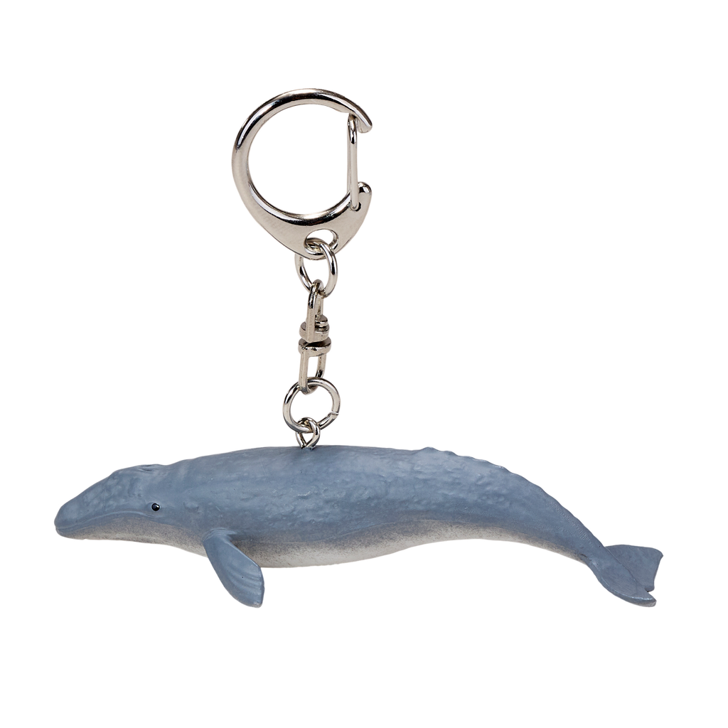 Mojo Grey Whale Keychain