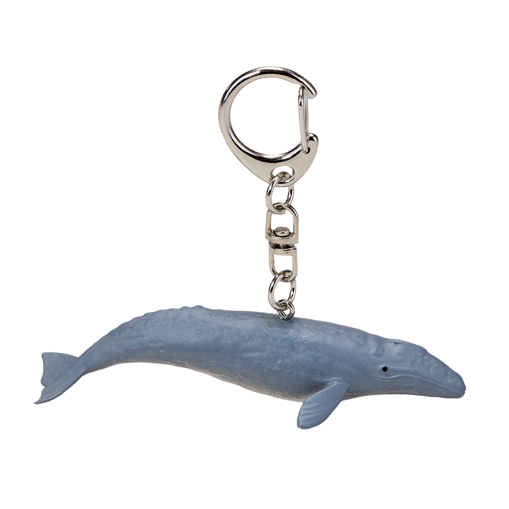 Mojo Grey Whale Keychain