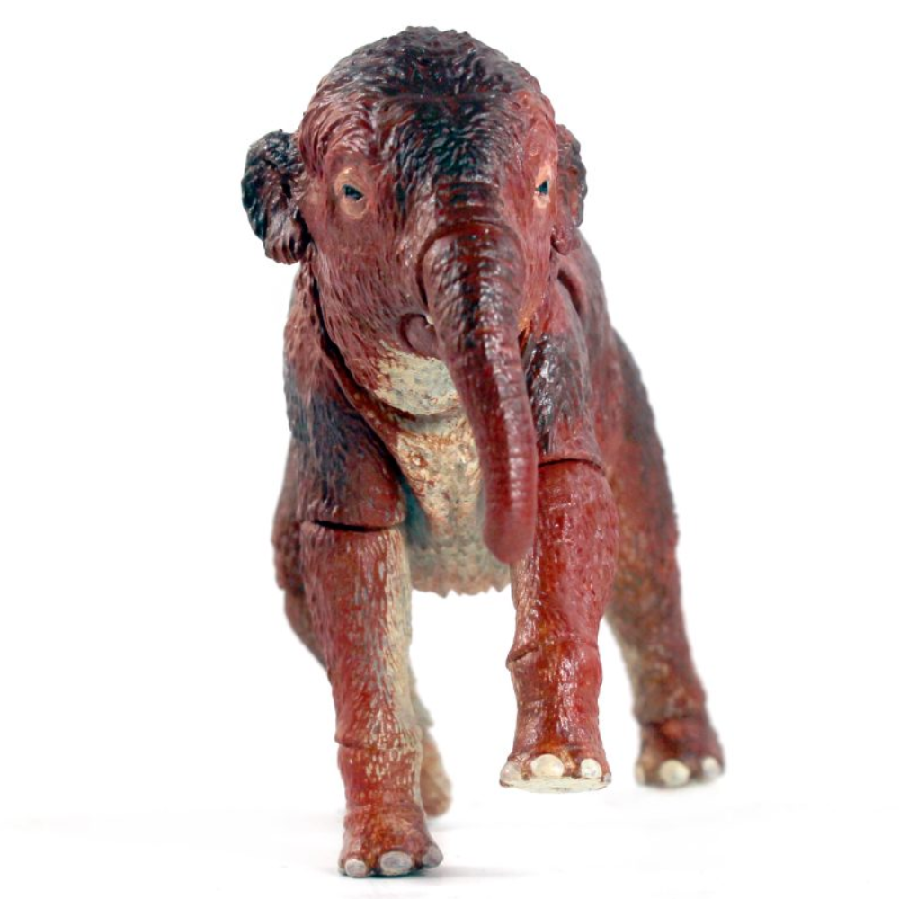Creative Beast Woolly Mammoth Baby 1:18 Scale articulated prehistoric model front view