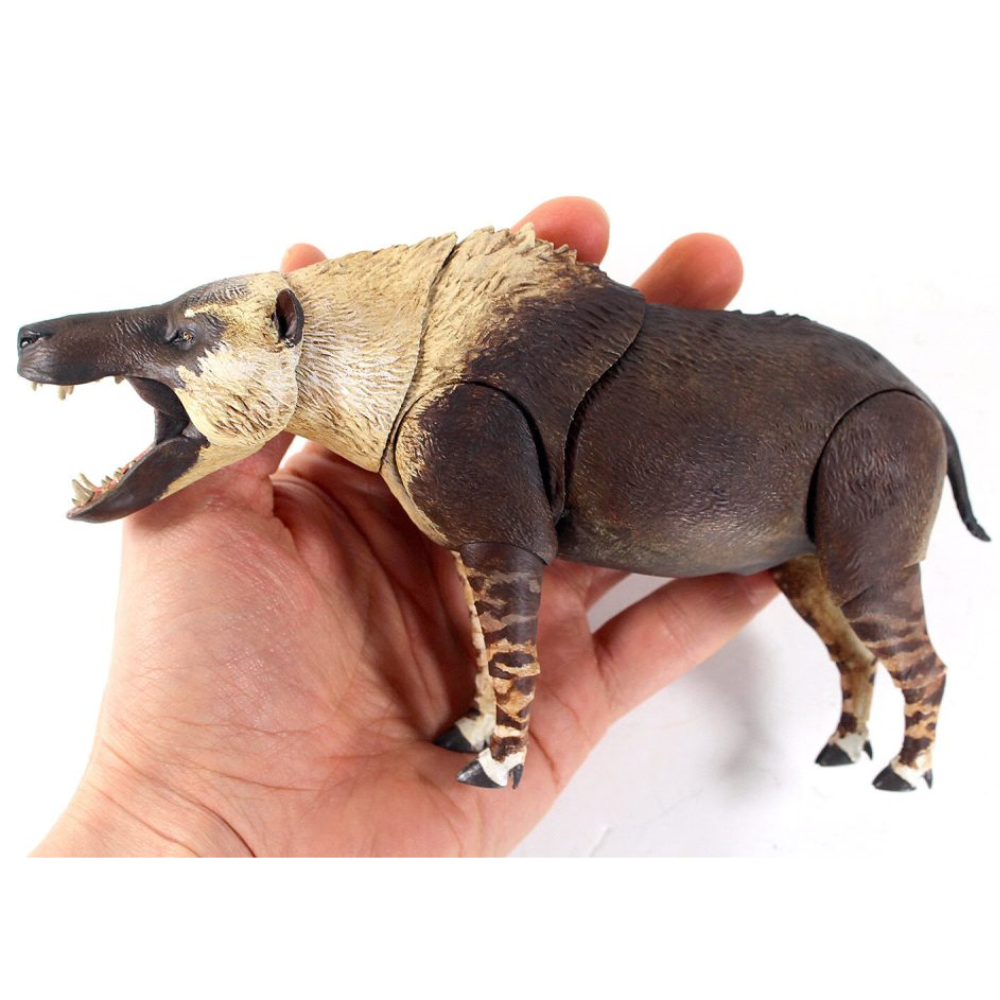 Creative Beast Andrewsarchus mongoliensis 1:18 Scale prehistoric model size in hand