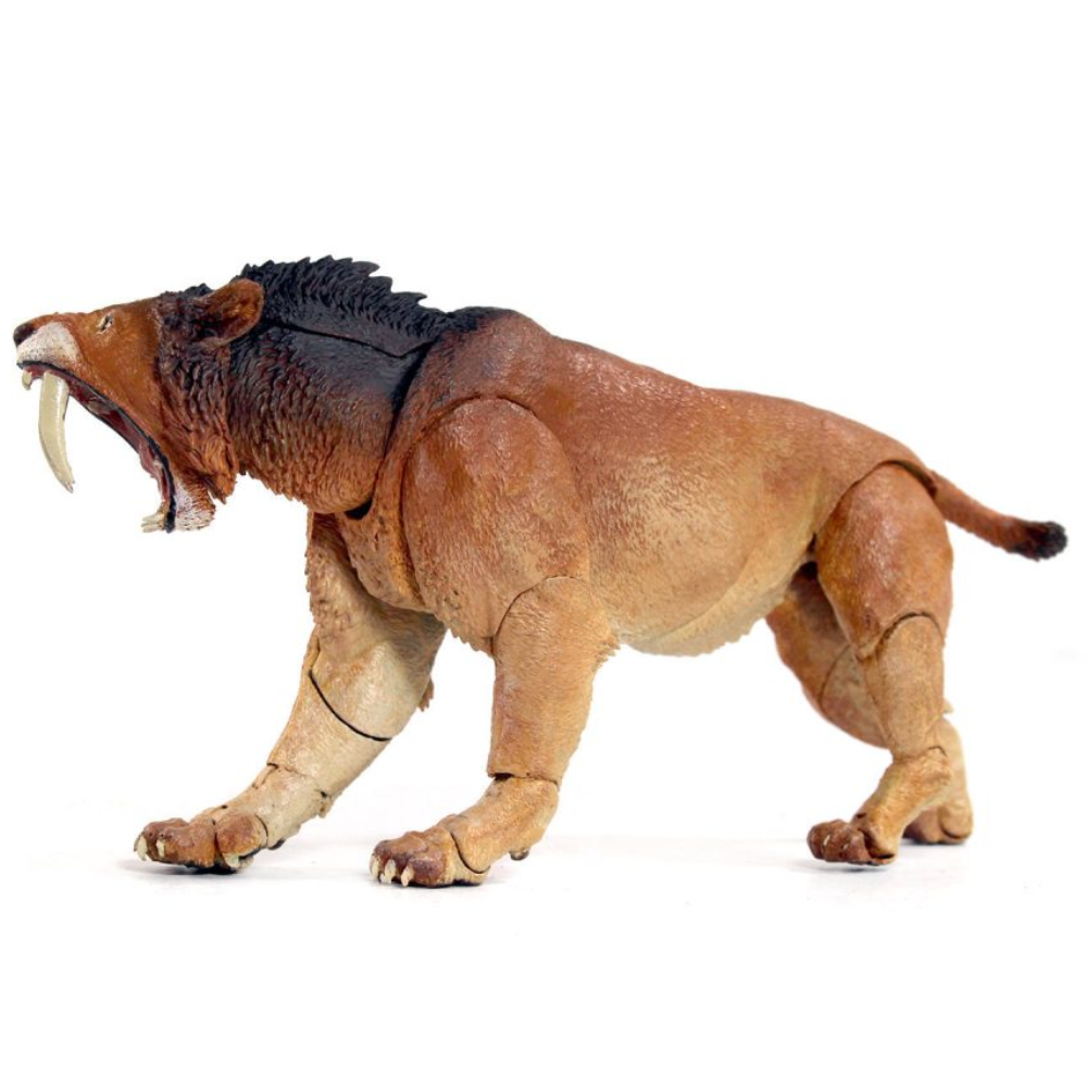 Creative Beast Smilodon Populator 1:18 Scale articulated prehistoric model