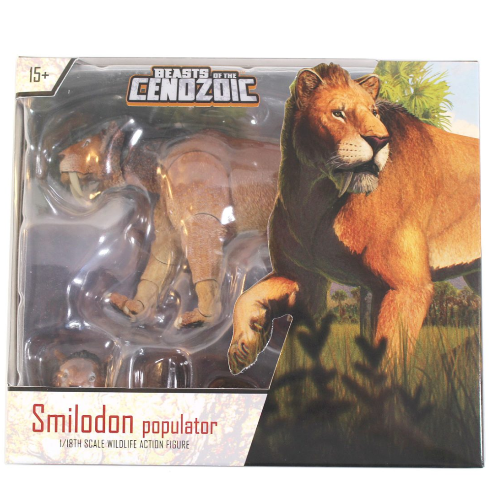 Creative Beast Smilodon Populator 1:18 Scale