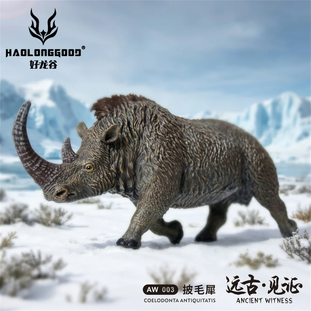 Haolonggood Woolly Rhino 1:35 scale lifestyle
